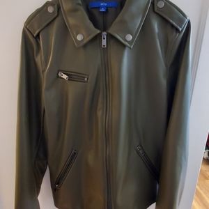 Apt. 9 Green Moto Jacket